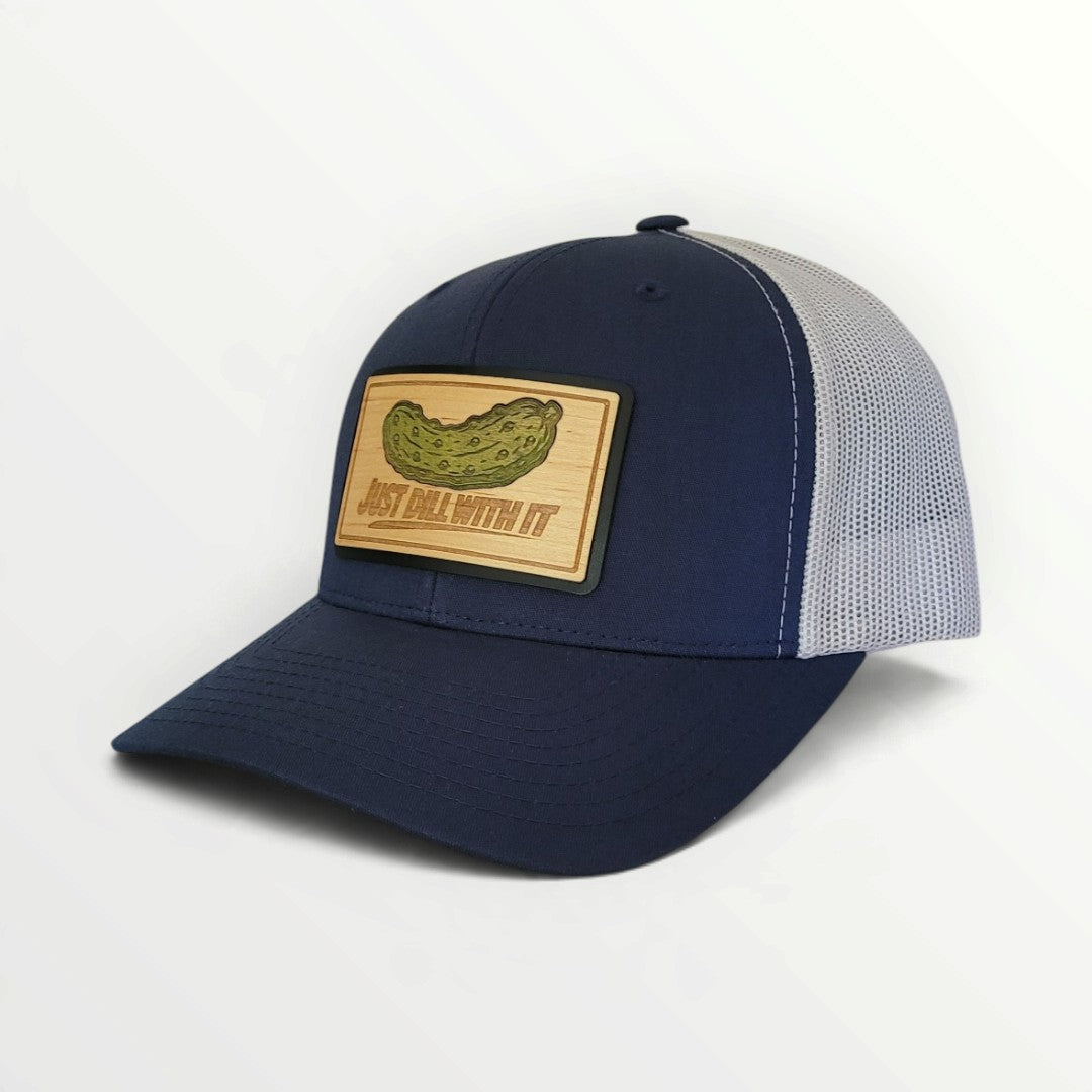 Just Dill With It – Limited-Edition Pickle Wooden Patch Hat