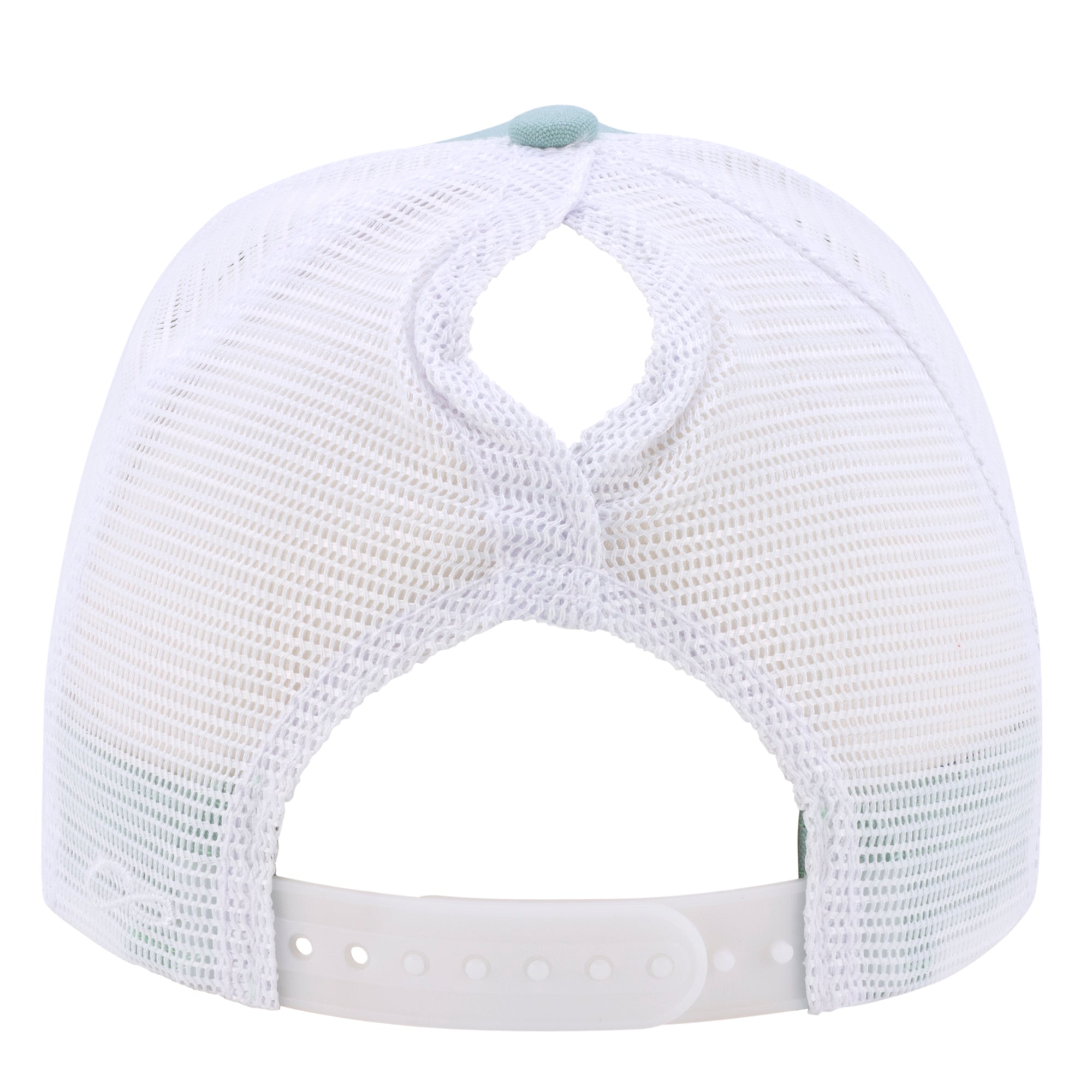 The Jupiter Influencer - Women's Ponytail Wooden Patch Hat