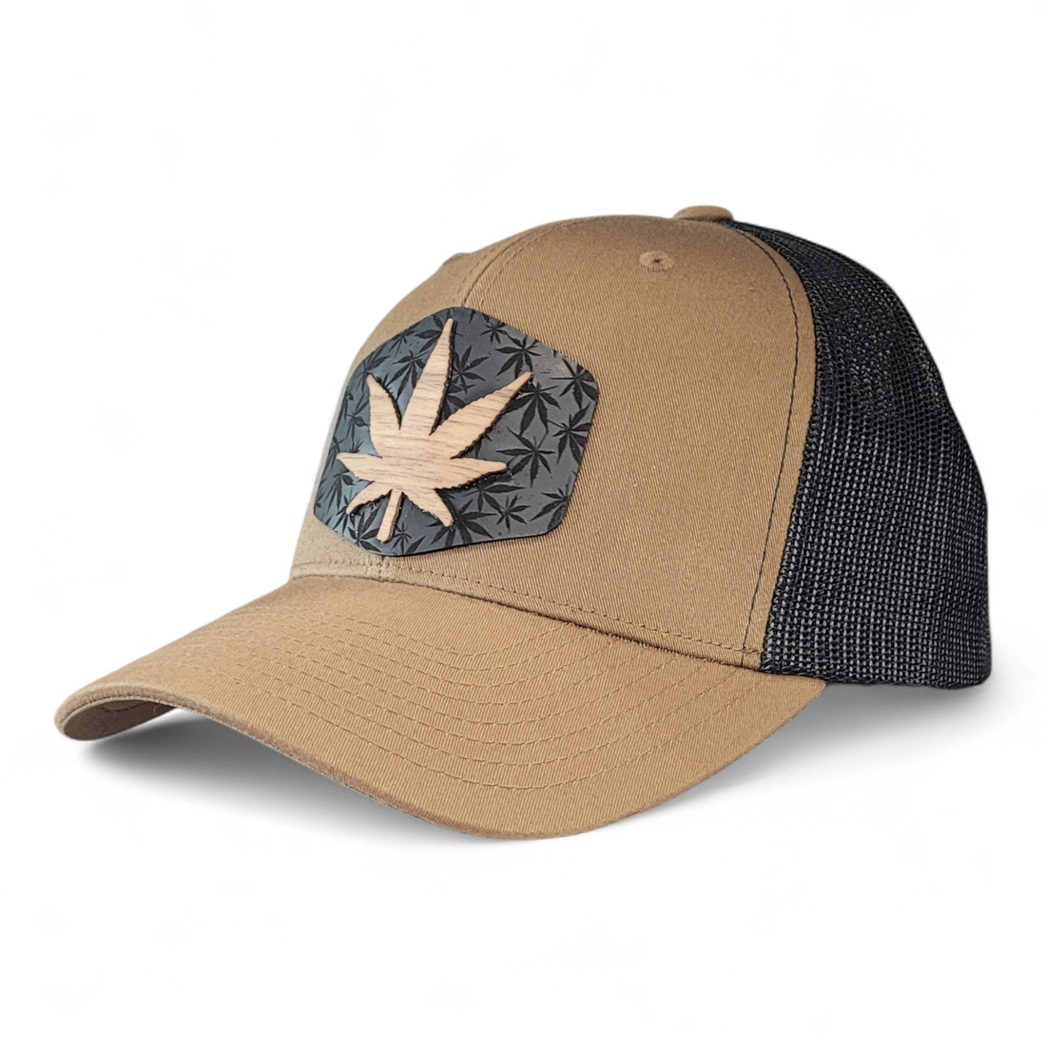 The Urban Gardener Wooden Patch Hat - 4 Arrows Creations