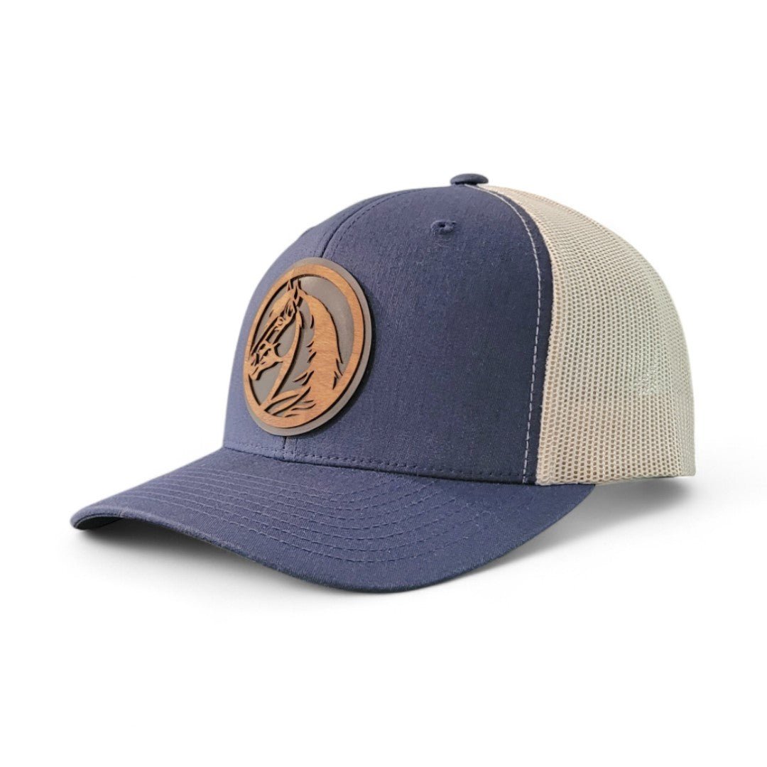 Wild Spirit – Horse Wooden Patch Hat - 4 Arrows Creations