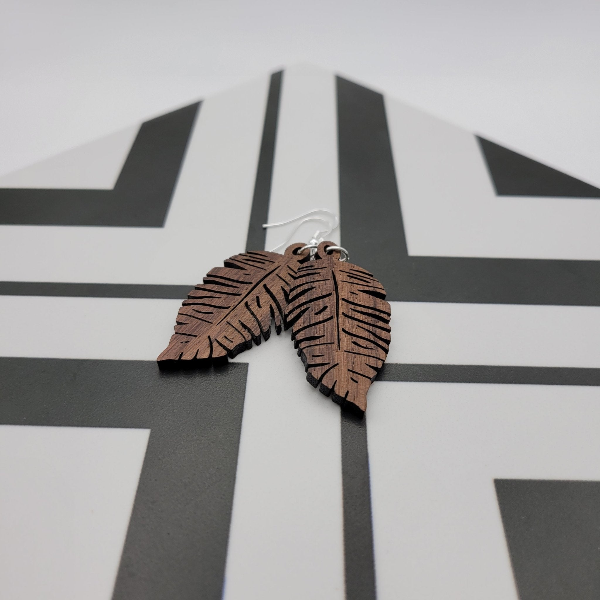 Dalisa Wood Earrings - 4 Arrows Creations