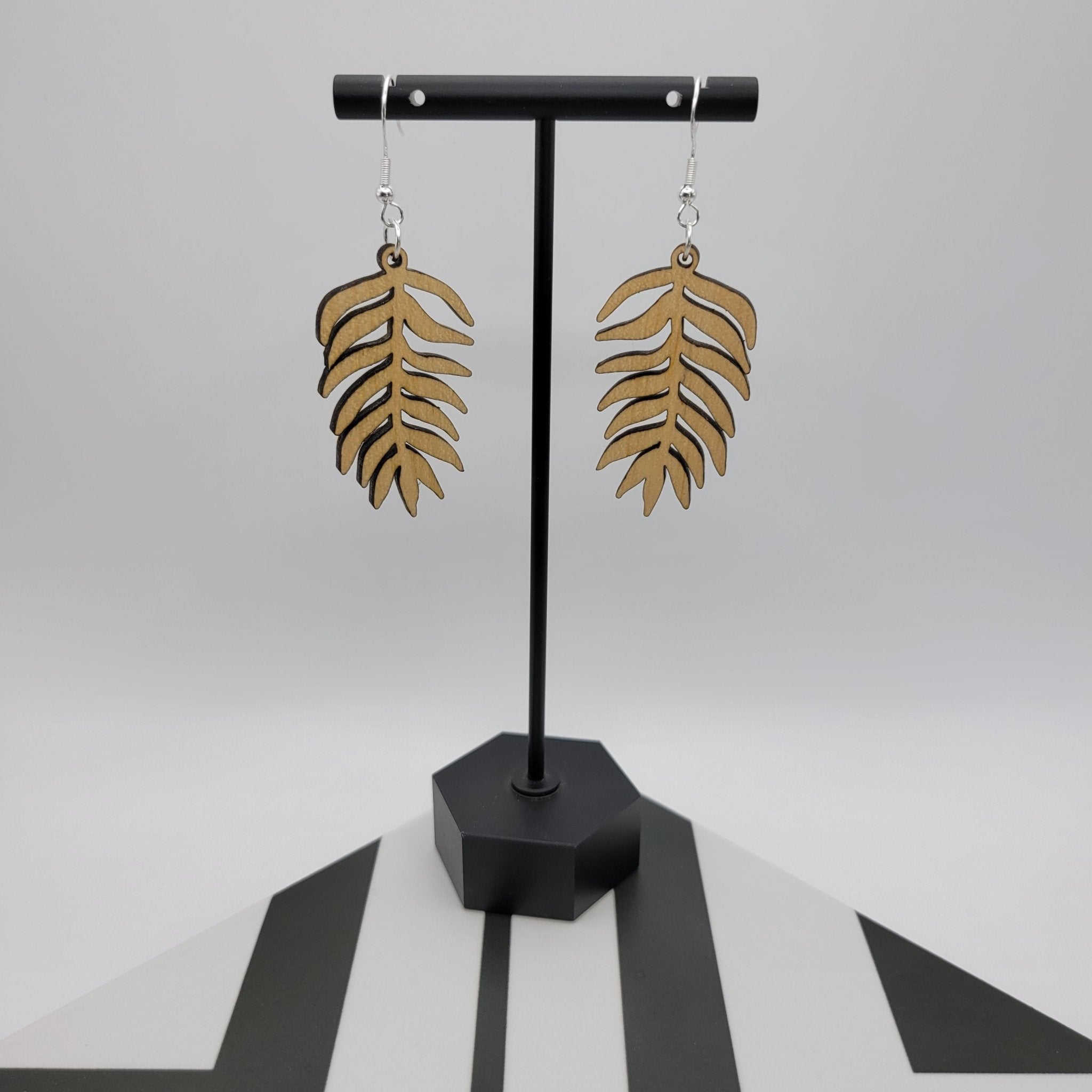 Olevia Wood Earrings - 4 Arrows Creations