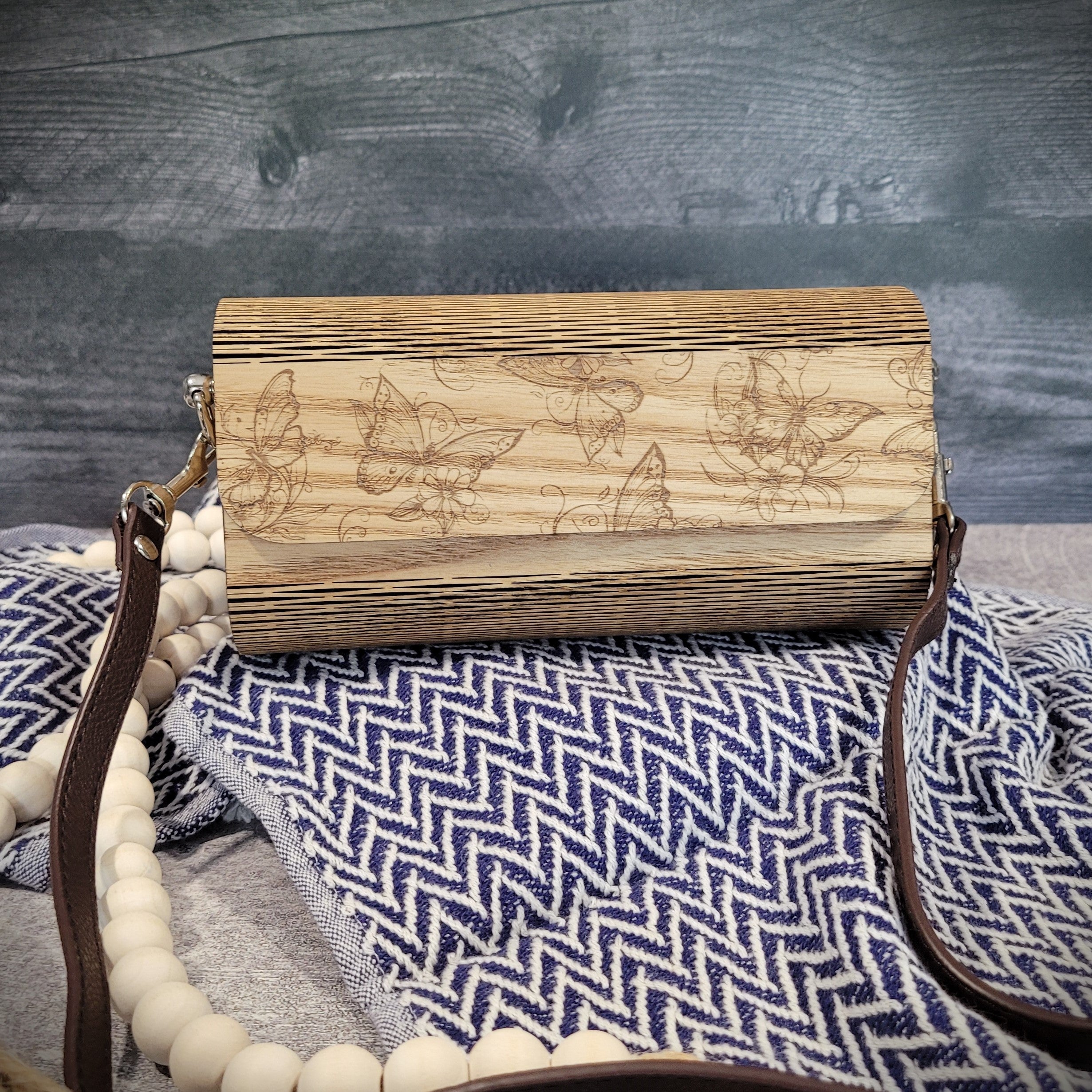 The Timber Chic Wooden Purse