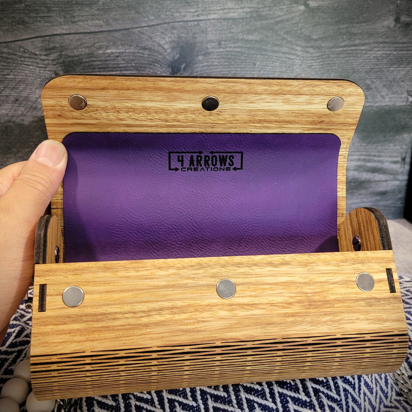 The Timber Chic Wooden Purse