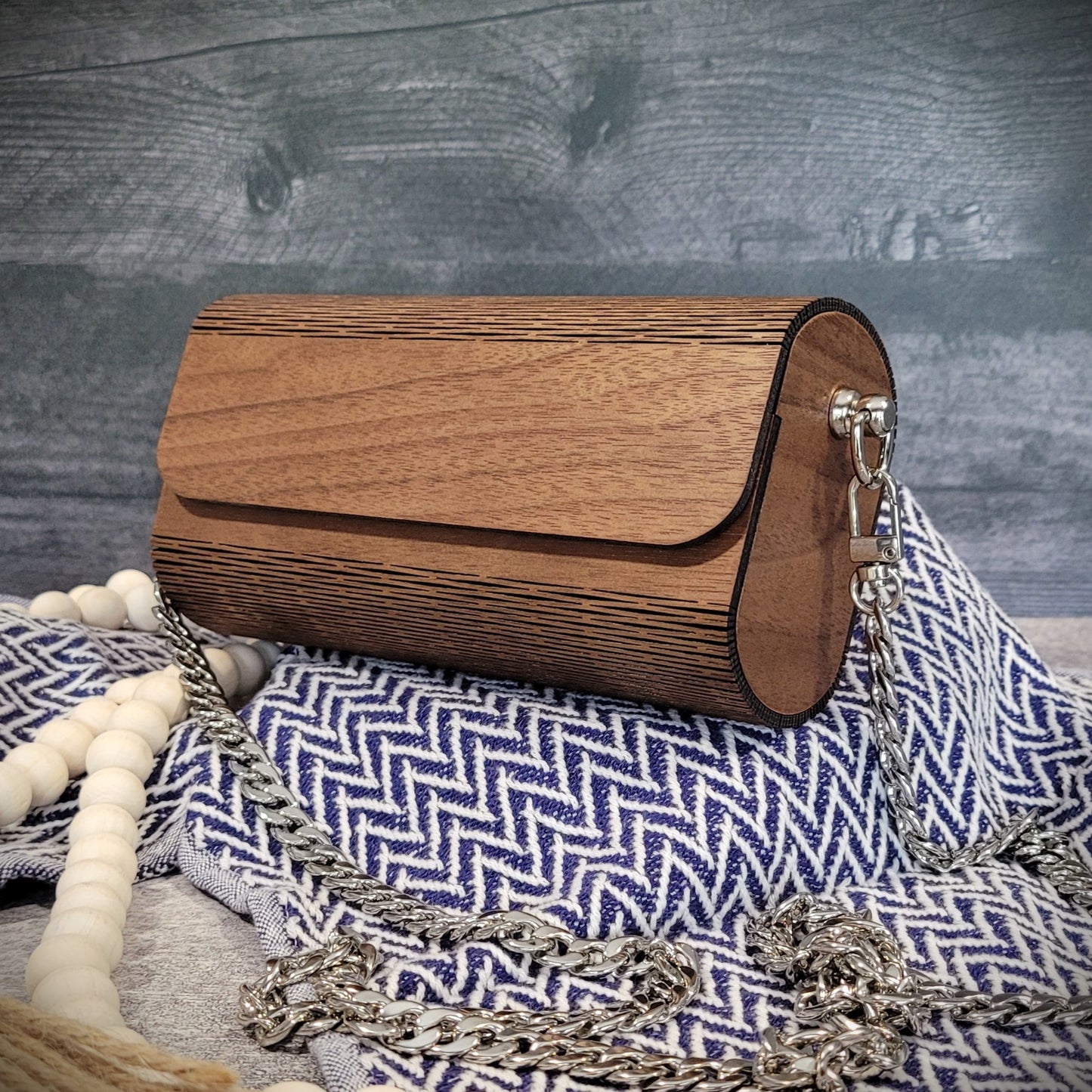 The Timber Chic Wooden Purse