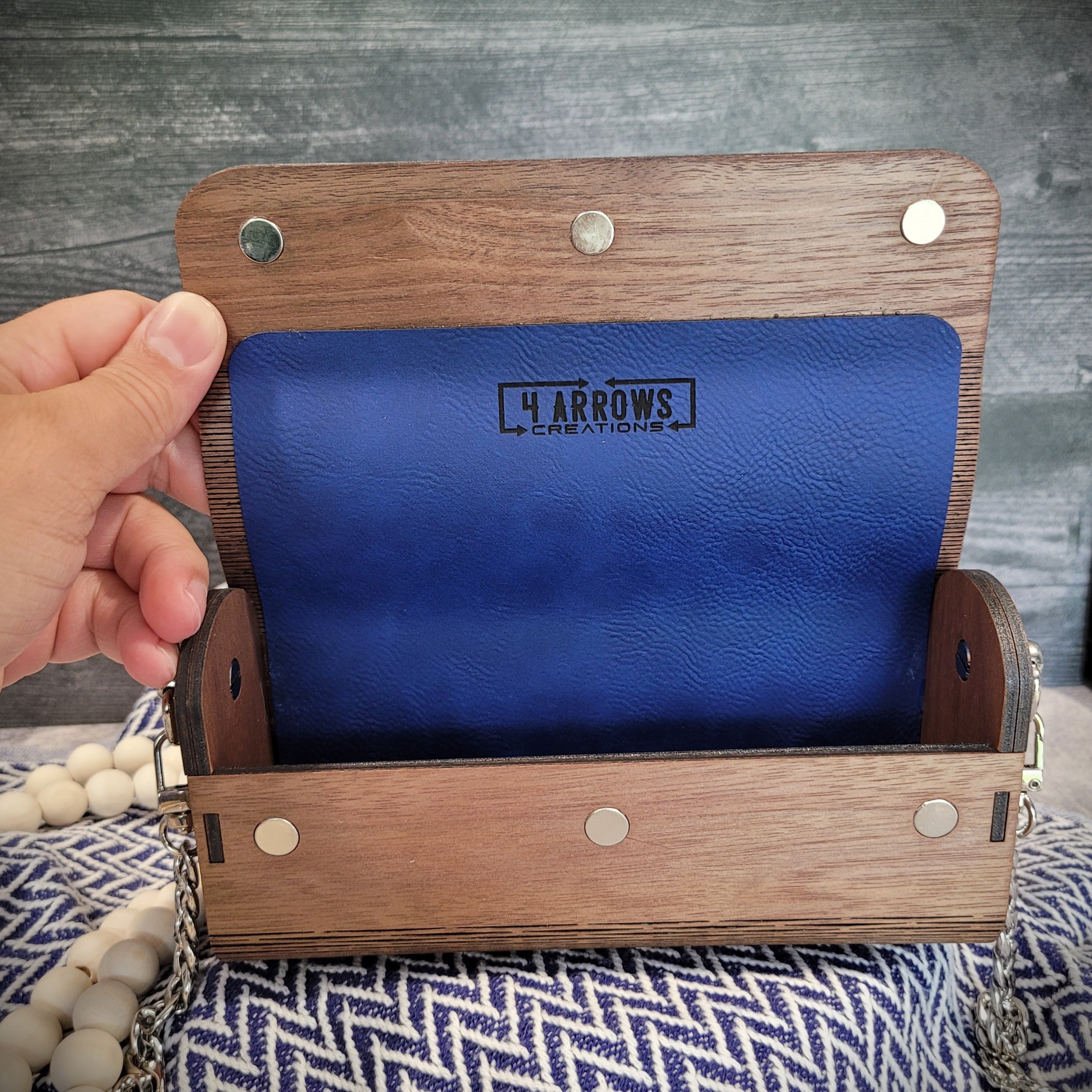 The Timber Chic Wooden Purse