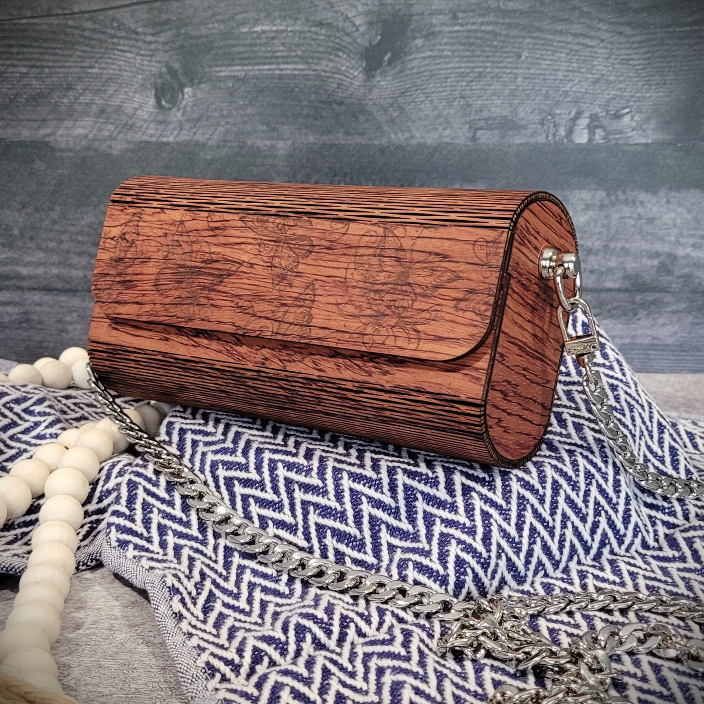 The Timber Chic Wooden Purse