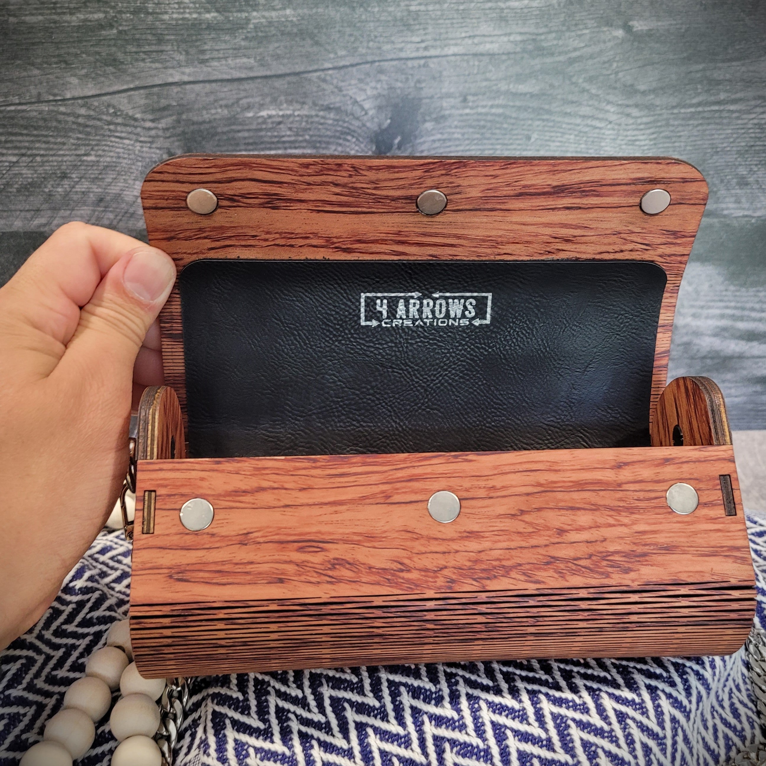 The Timber Chic Wooden Purse