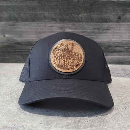 The Scenic Route Wooden Patch Hat