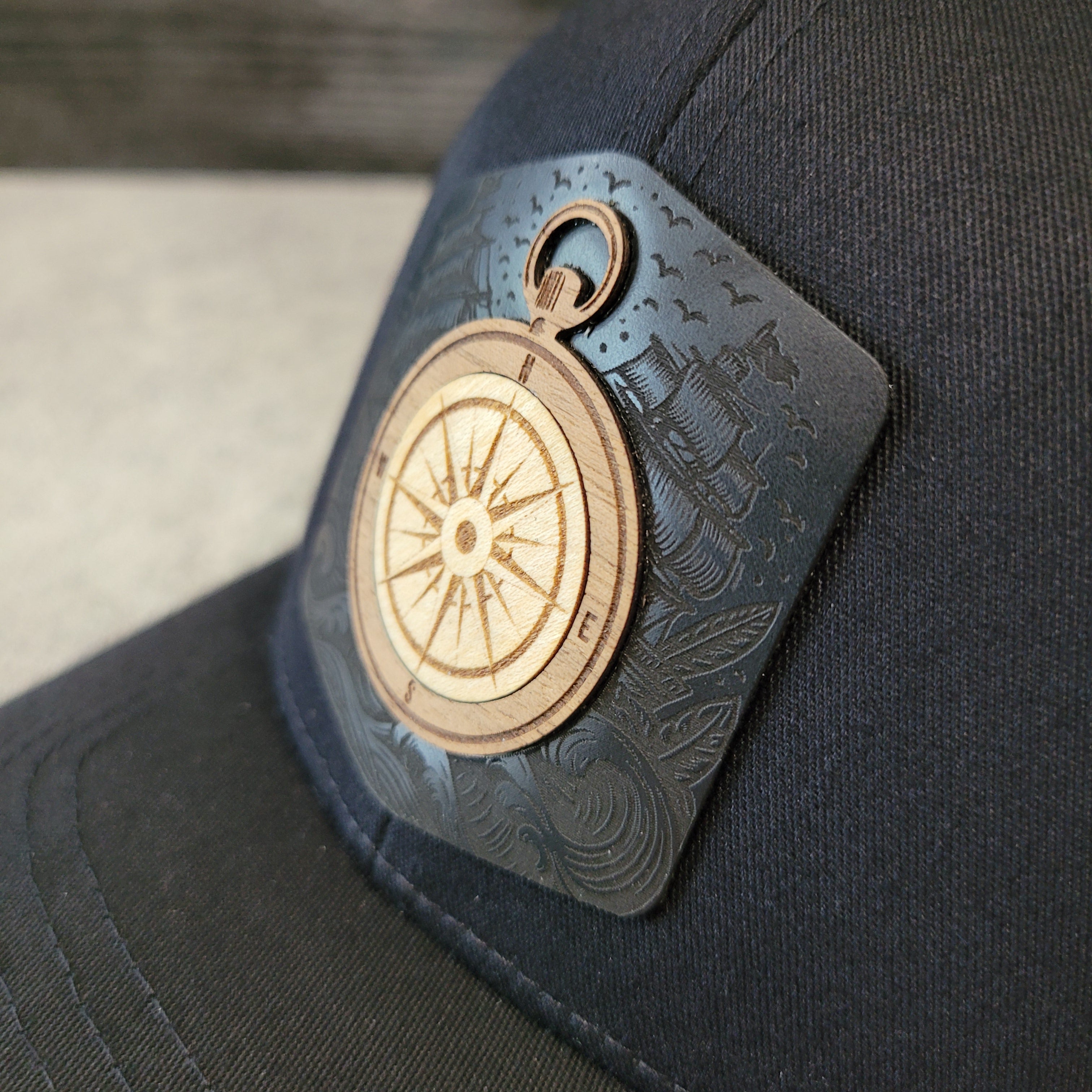 The Way of the Water Wooden Patch Hat