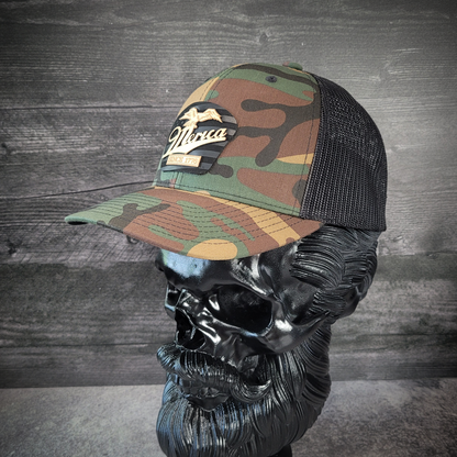🦅 ‘Merica – Patriotic Wooden Patch Trucker Hat