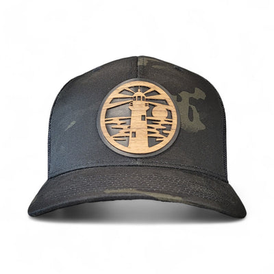 The Beacon – Lighthouse Wooden Patch Hat