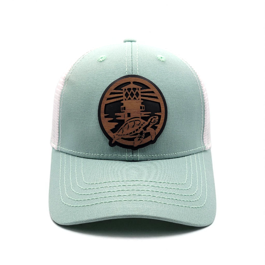 The Jupiter Influencer - Women's Ponytail Wooden Patch Hat