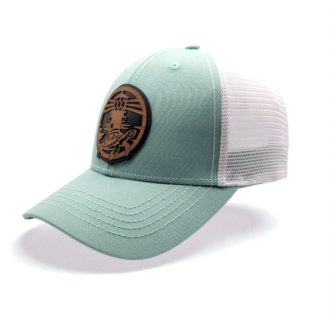 The Jupiter Influencer - Women's Ponytail Wooden Patch Hat