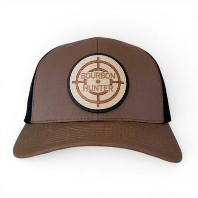 Bourbon Hunter Wooden Patch Hat