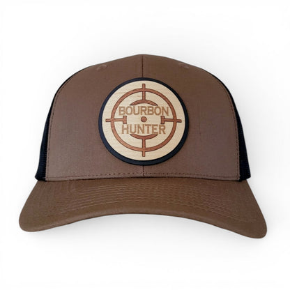 Bourbon Hunter Wooden Patch Hat