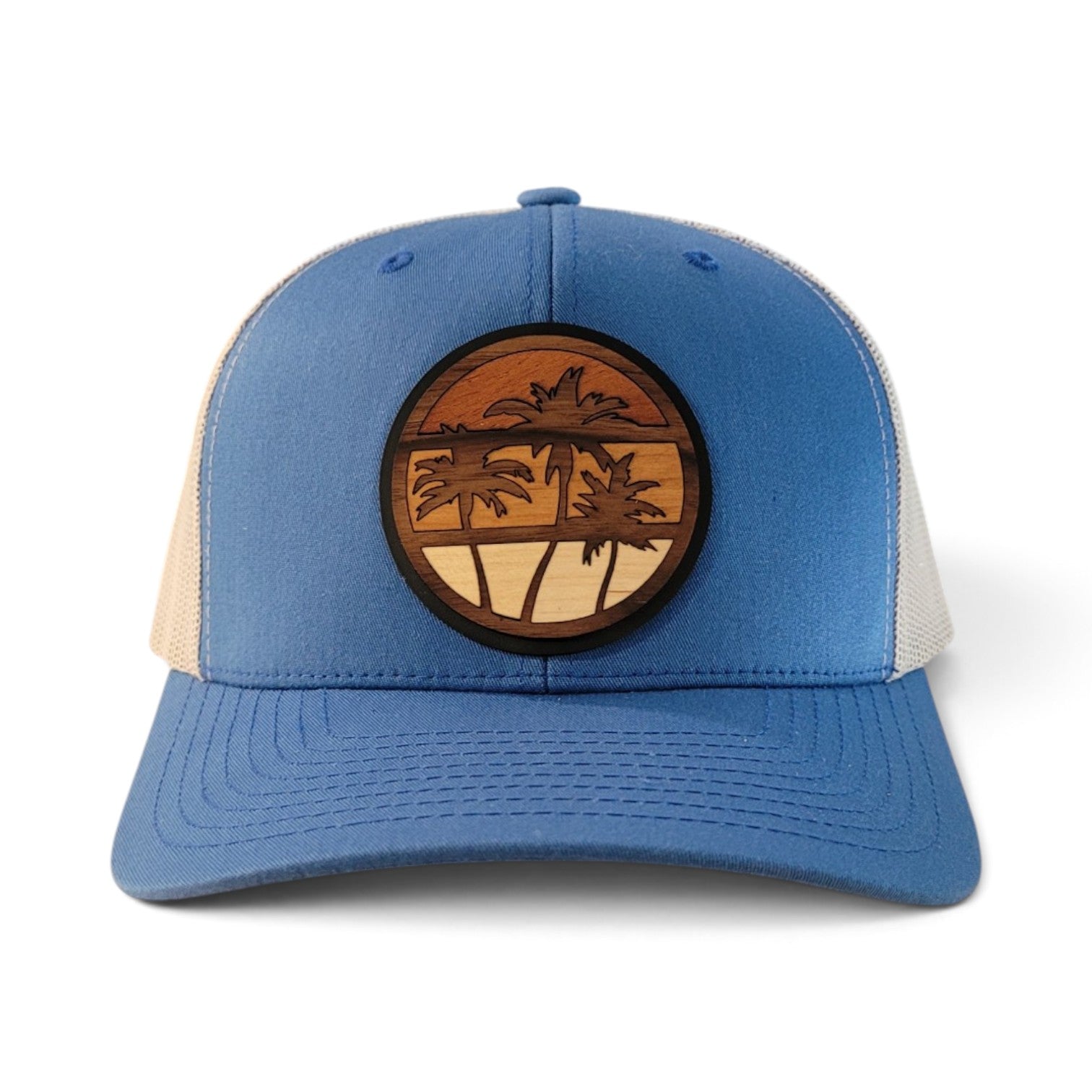 Endless Summer Wooden Patch Trucker Hat