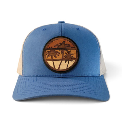Endless Summer Wooden Patch Trucker Hat