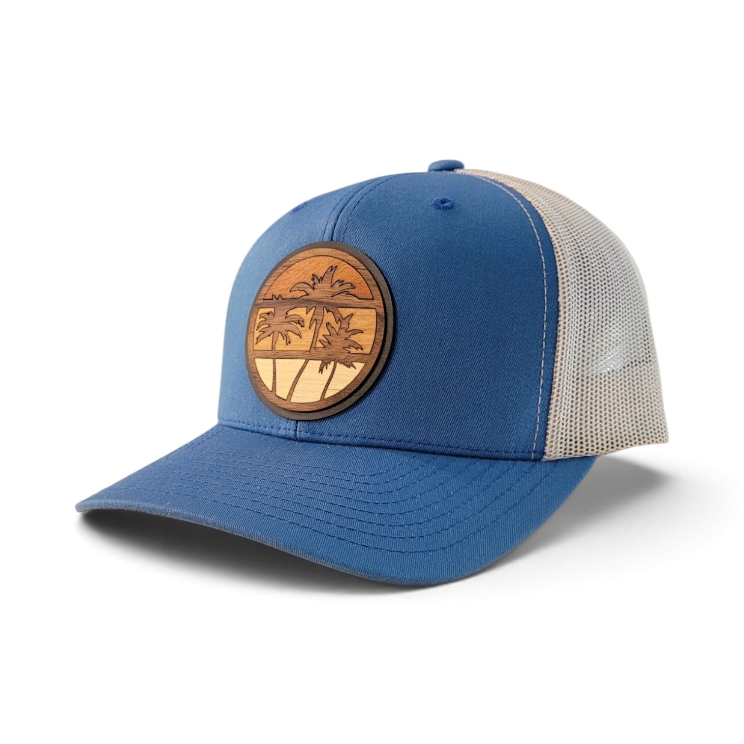 Endless Summer Wooden Patch Trucker Hat