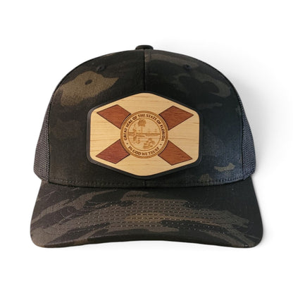 State of Mind: Florida Edition Wood Patch Hat