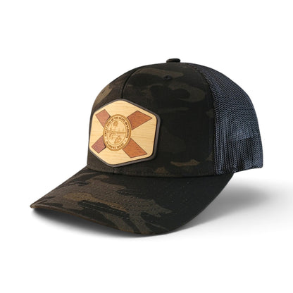 State of Mind: Florida Edition Wood Patch Hat