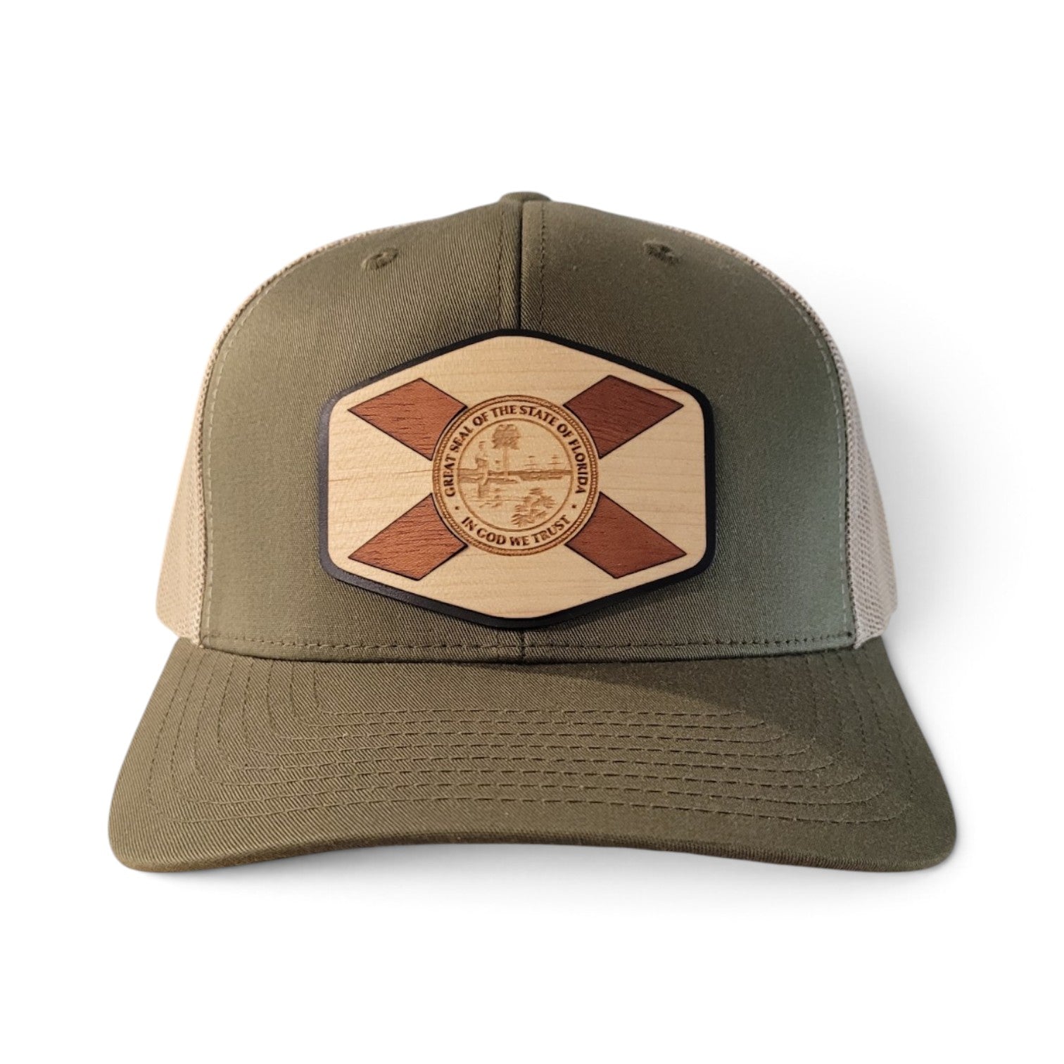 State of Mind: Florida Edition Wood Patch Hat