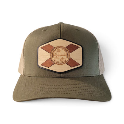 State of Mind: Florida Edition Wood Patch Hat