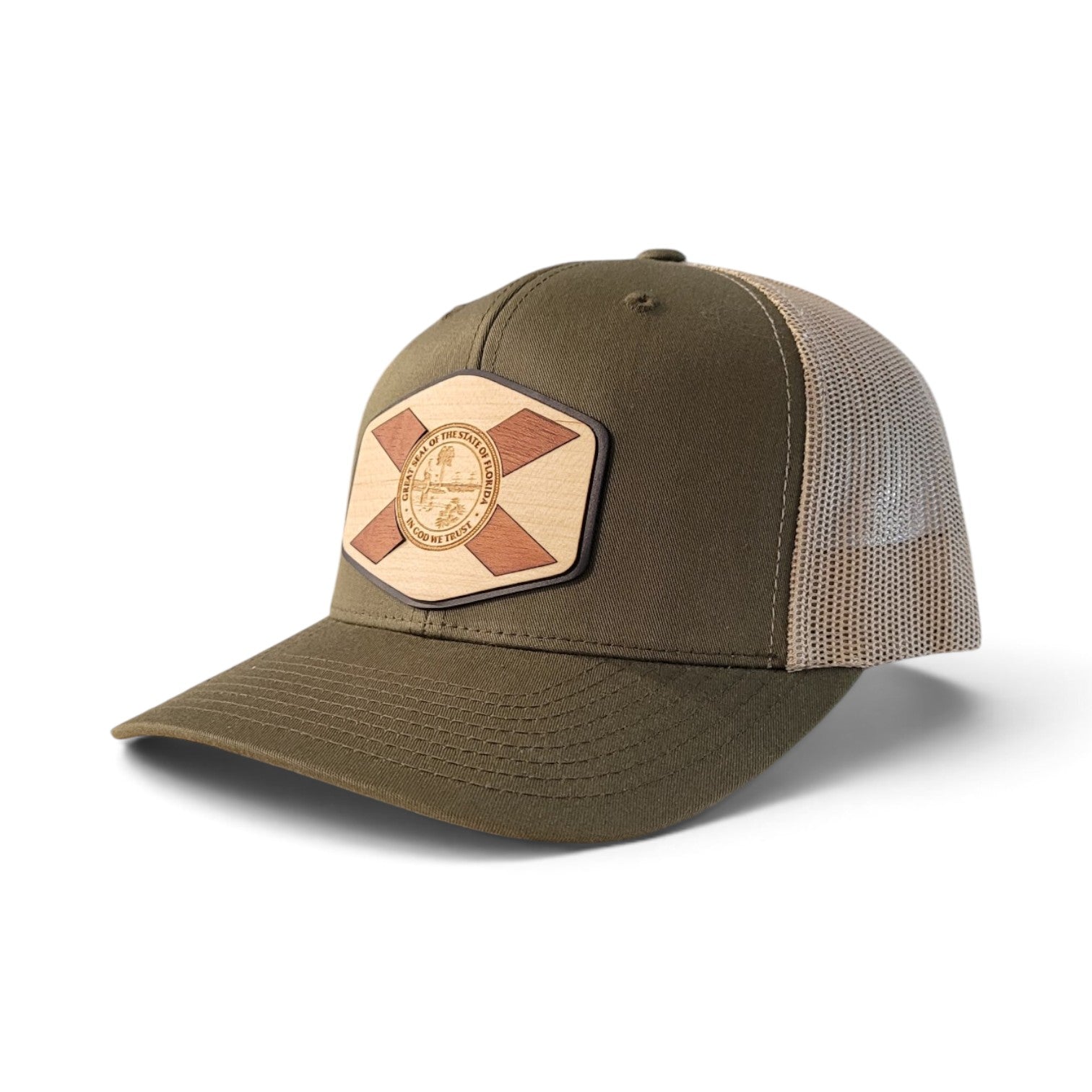 State of Mind: Florida Edition Wood Patch Hat