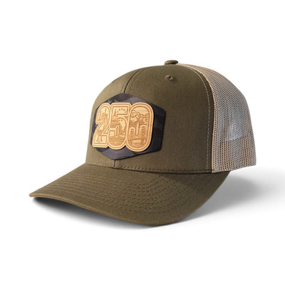 250 Years – America 250 Wooden Patch Trucker Hat
