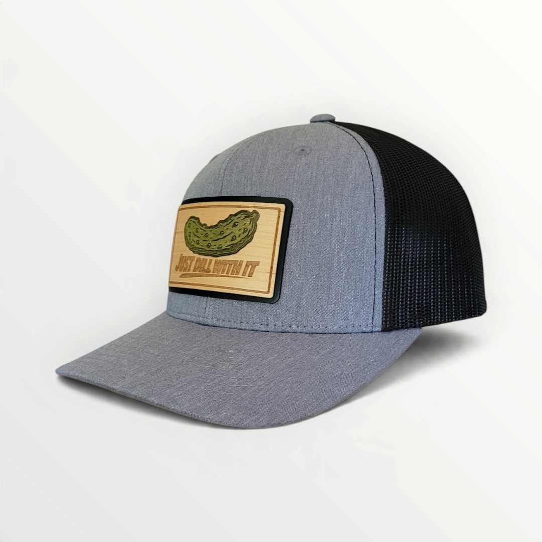 Just Dill With It – Limited-Edition Pickle Wooden Patch Hat