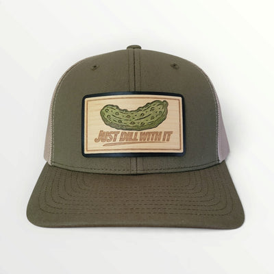 Just Dill With It – Limited-Edition Pickle Wooden Patch Hat
