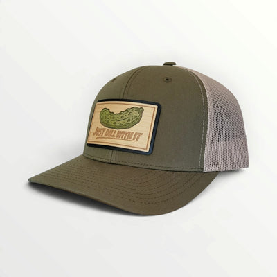 Just Dill With It – Limited-Edition Pickle Wooden Patch Hat