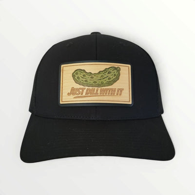 Just Dill With It – Limited-Edition Pickle Wooden Patch Hat