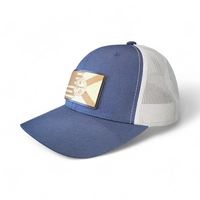 Florida Patriot Wooden Patch Hat - 4 Arrows Creations