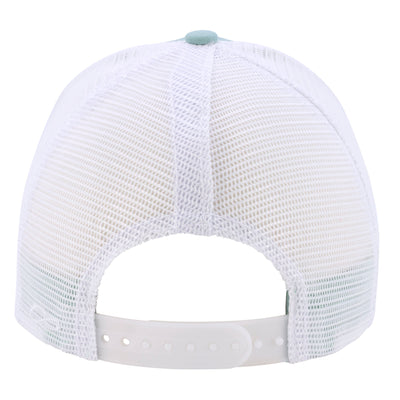 Shell Yeah! – Women’s Ponytail Hat – Sea Turtle Wooden Patch Hat - 4 Arrows Creations