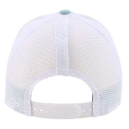 Shell Yeah! – Women’s Ponytail Hat – Sea Turtle Wooden Patch Hat - 4 Arrows Creations