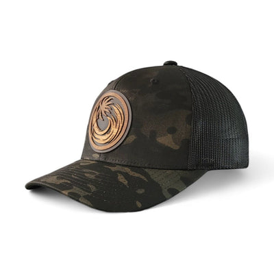 Storm Chaser – Hurricane Wooden Patch Hat - 4 Arrows Creations