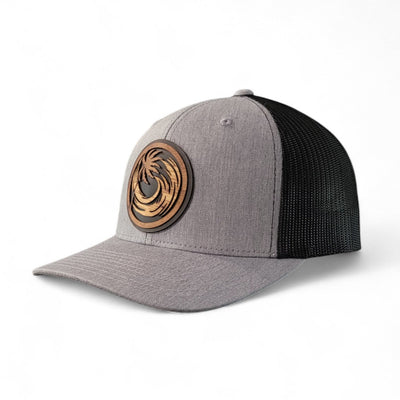 Storm Chaser – Hurricane Wooden Patch Hat - 4 Arrows Creations