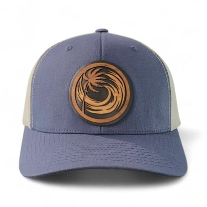 Storm Chaser – Hurricane Wooden Patch Hat - 4 Arrows Creations