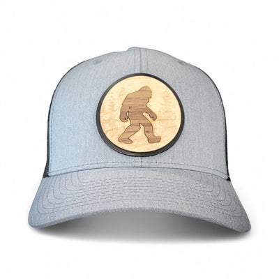 The Hide Seek Champion – Bigfoot Wooden Patch Hat - 4 Arrows Creations