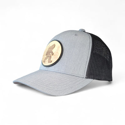 The Hide Seek Champion – Bigfoot Wooden Patch Hat - 4 Arrows Creations