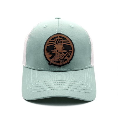 The Jupiter Influencer - Women's Ponytail Wooden Patch Hat - 4 Arrows Creations