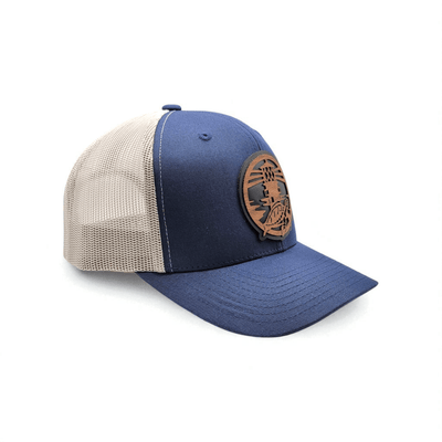 The Jupiter Influencer - Wooden Patch Hat - 4 Arrows Creations
