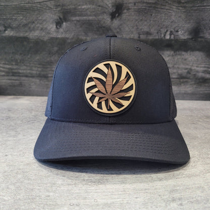 The Urban Gardener Wooden Patch Hat - 4 Arrows Creations