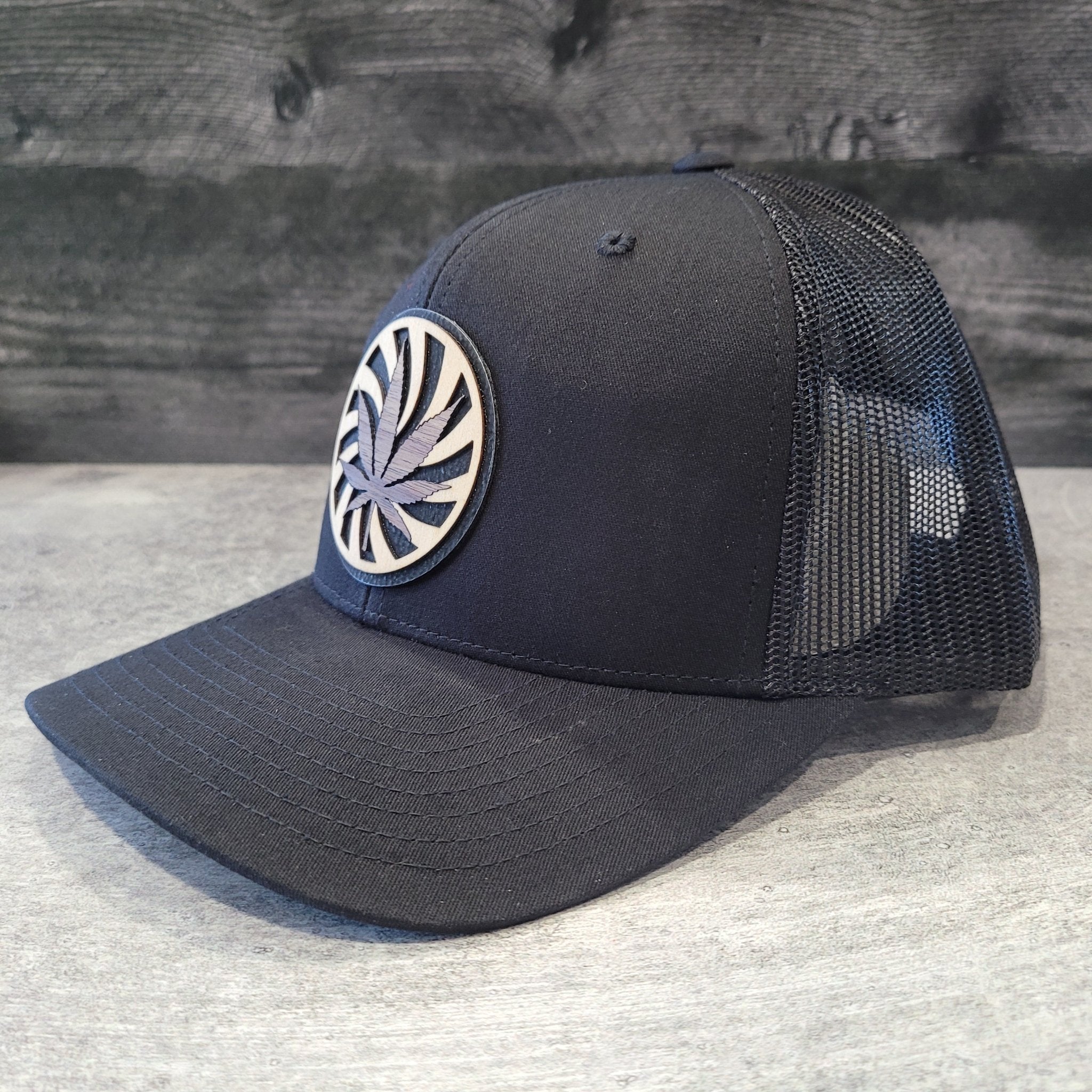 The Urban Gardener Wooden Patch Hat - 4 Arrows Creations