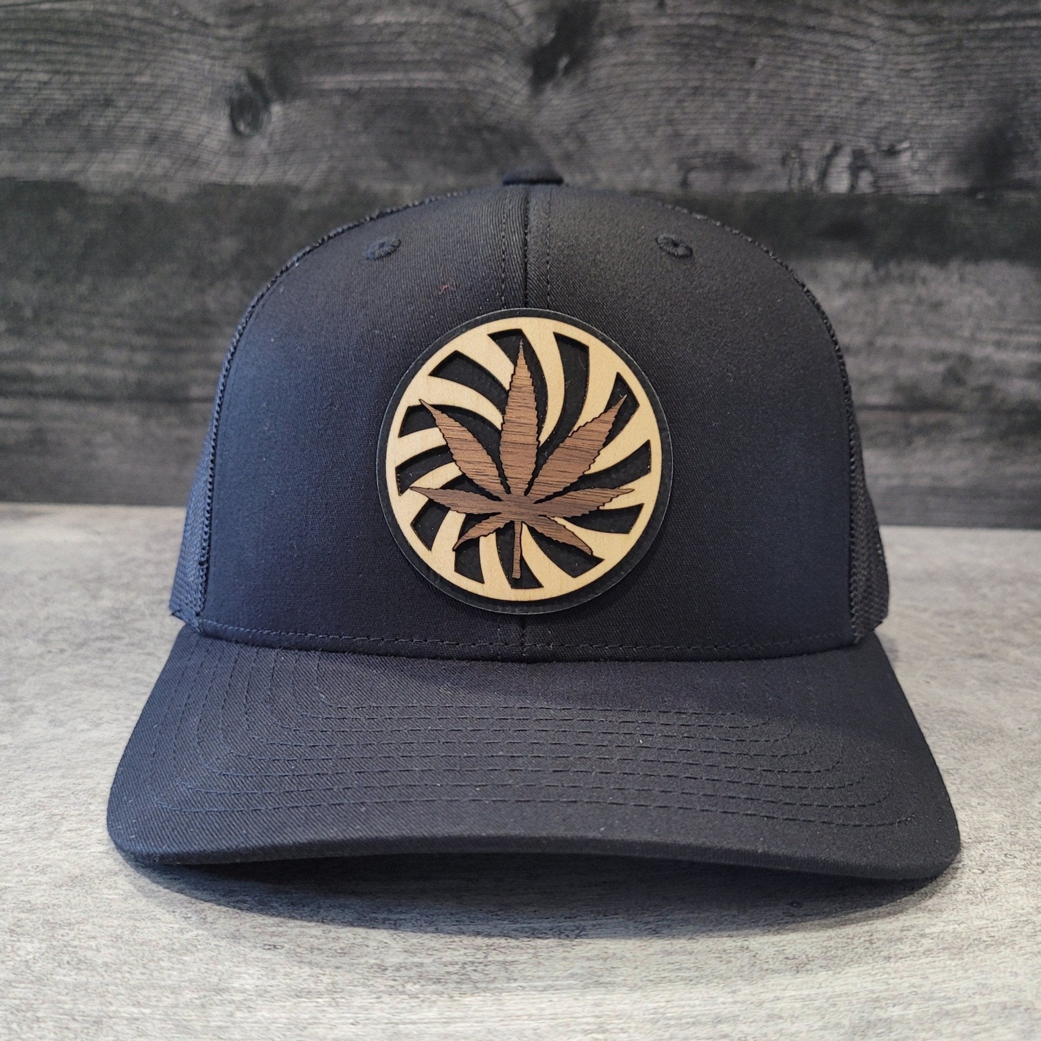 The Urban Gardener Wooden Patch Hat - 4 Arrows Creations