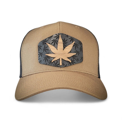 The Urban Gardener Wooden Patch Hat - 4 Arrows Creations