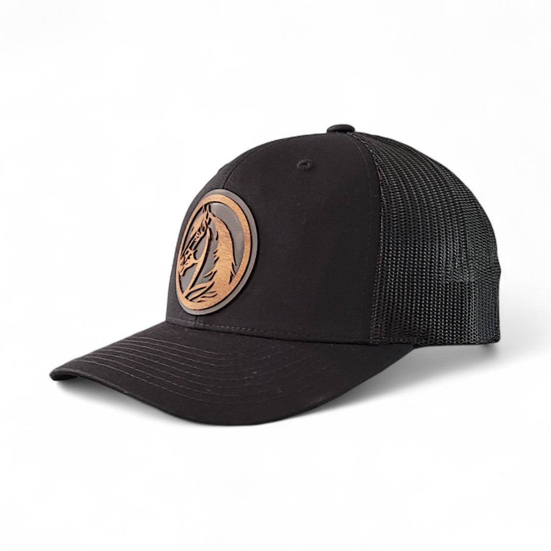 Wild Spirit – Horse Wooden Patch Hat - 4 Arrows Creations