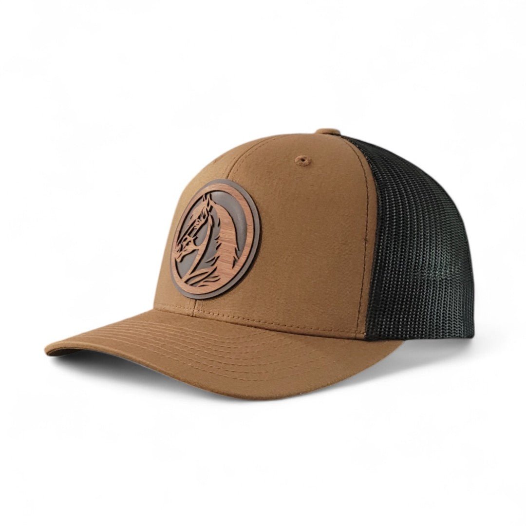 Wild Spirit – Horse Wooden Patch Hat - 4 Arrows Creations
