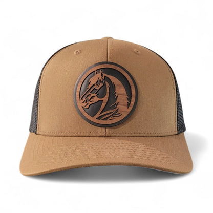 Wild Spirit – Horse Wooden Patch Hat - 4 Arrows Creations